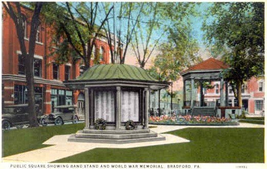 bradford square - war memorial