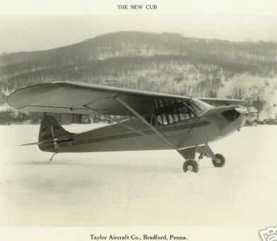 Taylor Cub Plane -don./D. Rathfon