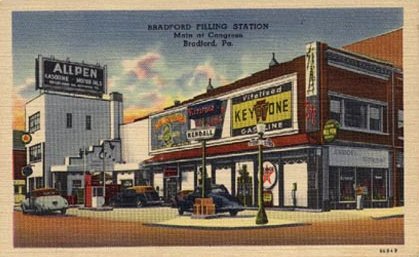 Kendall Gas Station, Corner of Congress & Main -don./D. Rathfon