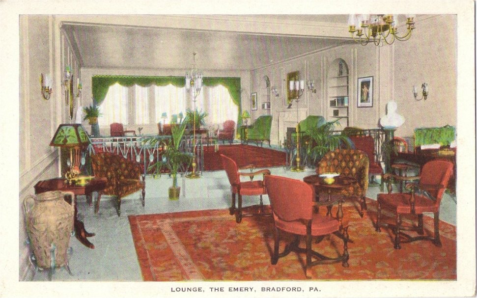 Lounge at The Emery Hotel