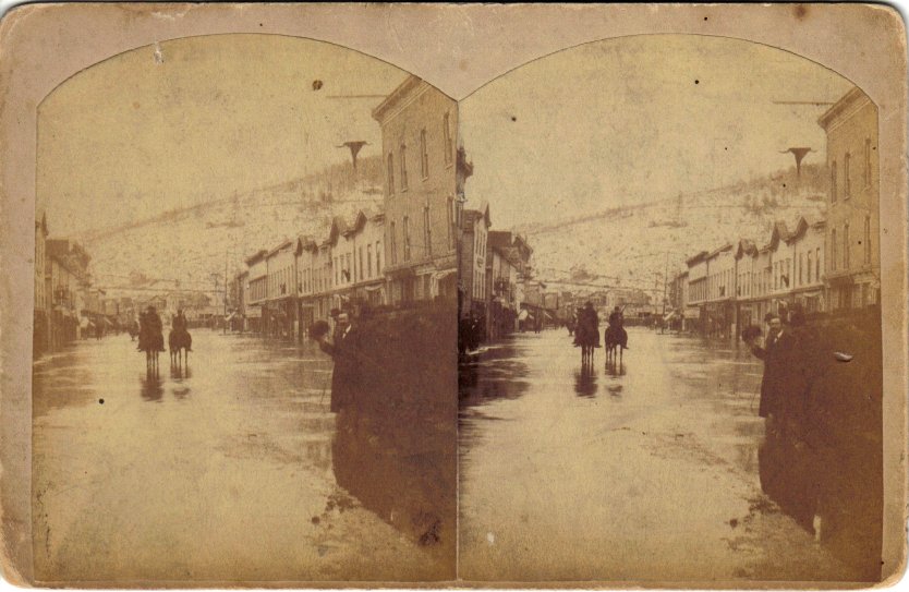 Bradford Main St Stereograph (bare hill) -don./D. Rathfon