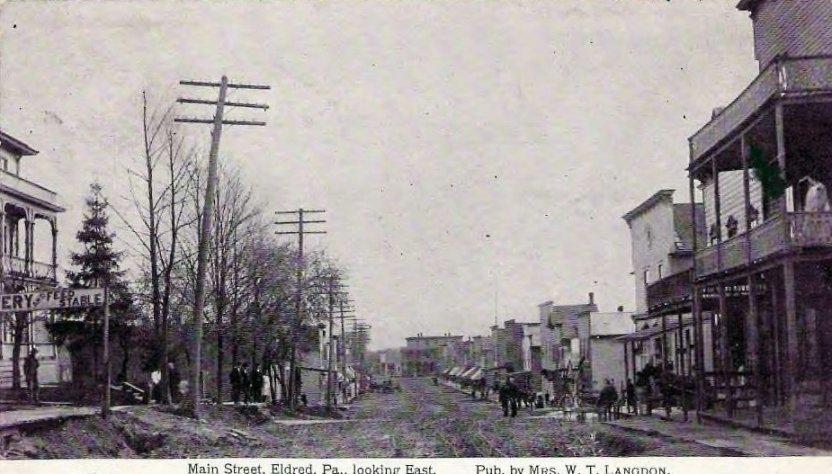 Main Street, Eldred PA -don./D. Rathfon