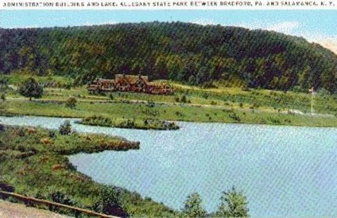 Red House Lake & Administration Building -don./M. Fairbanks