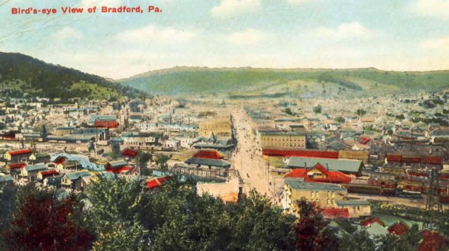 Bird's-Eye View of Bradford -don./M. Fairbanks