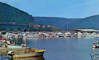 Wolf Run Marina, Kinzua Dam 1972