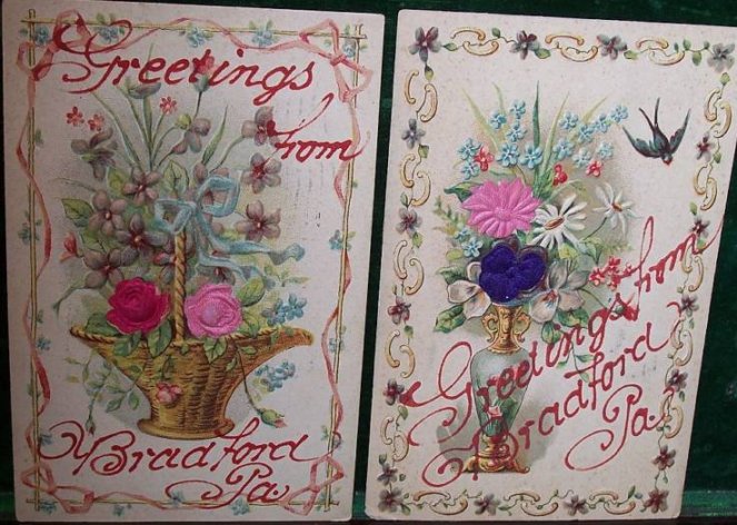 Greetings from Bradford souvenir postcards