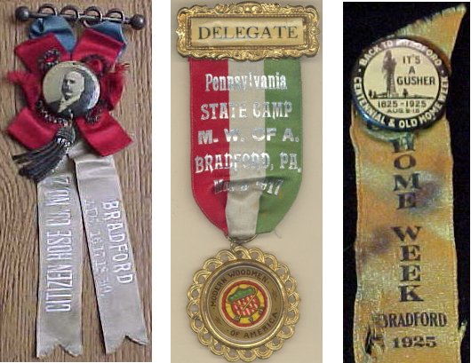 Citizen Hose Co 1899 / Modern Woodmen of America 1917 / Old Home Week 1925