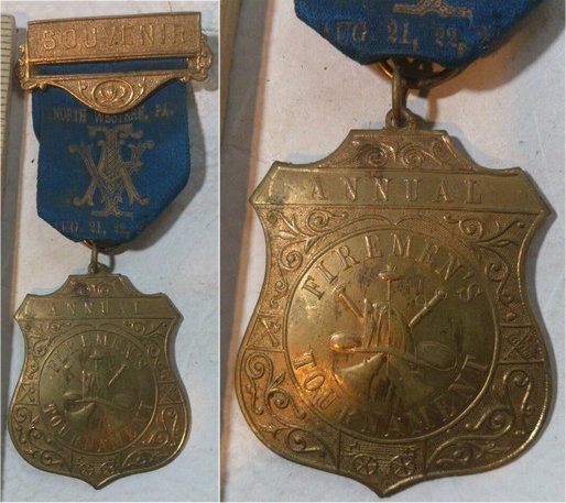 Souvenir North Western PA Firemen's Tournament