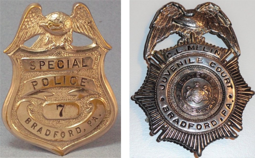 Special Police / Juvenile Court badges