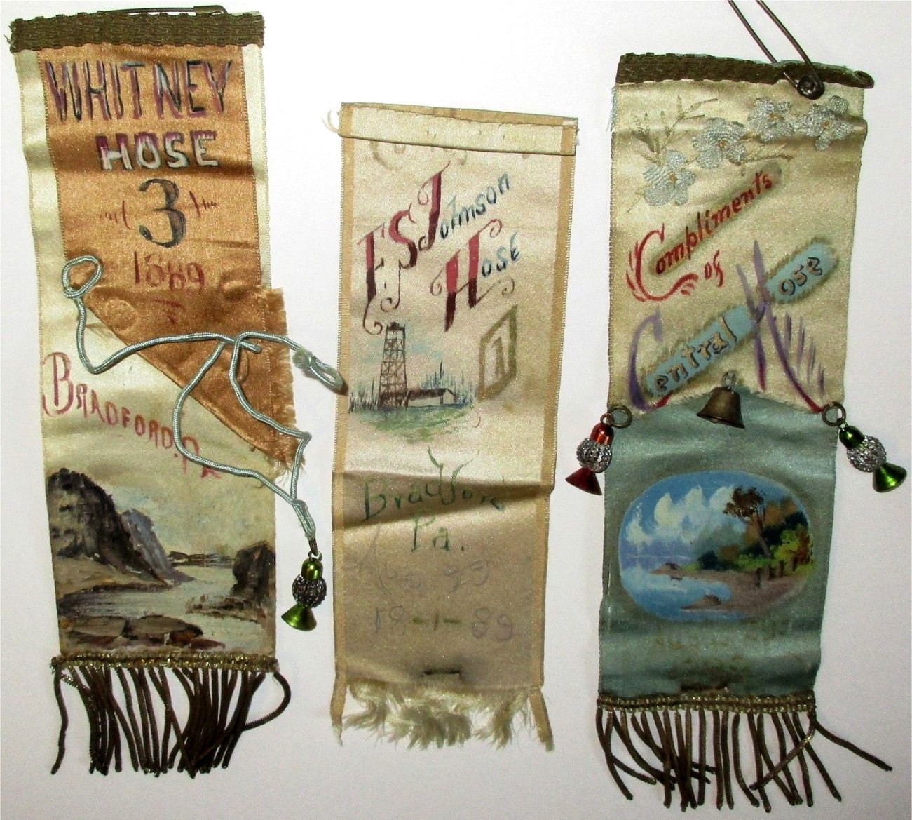 Whitney Hose / FS Johnson Hose / Central Hose - ribbons 1889