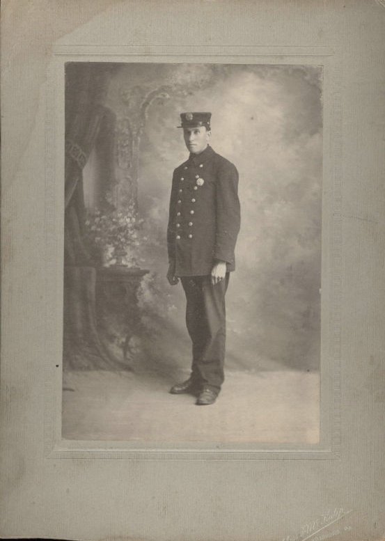 Fireman - ? & McKalip photographers, Bradford