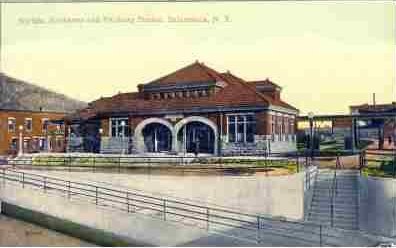 BR & P Station, Salamanca, NY -don./D. Rathfon