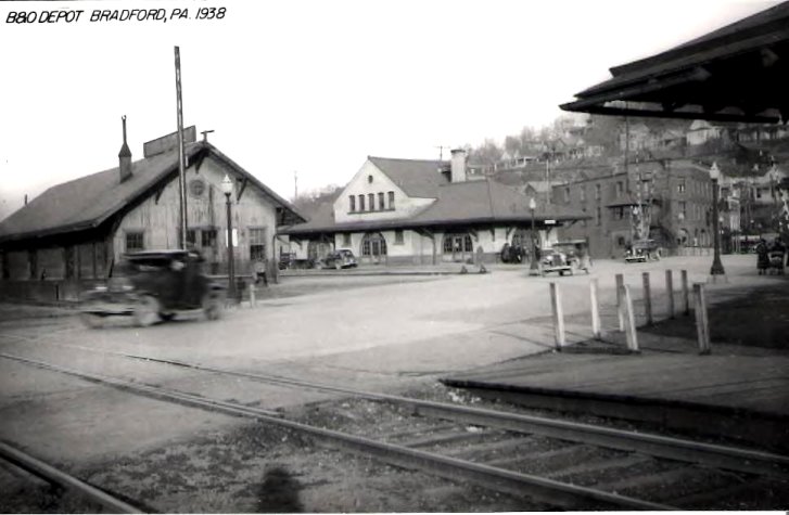 B & O Train Depot, Bradford 1938 -don./D. Rathfon