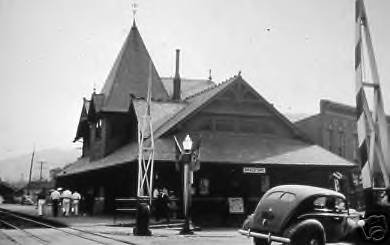 Erie Railroad Station, Bradford 1949 -don./D. Rathfon