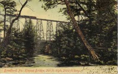 Kinzua Bridge from Valley -don./D. Rathfon