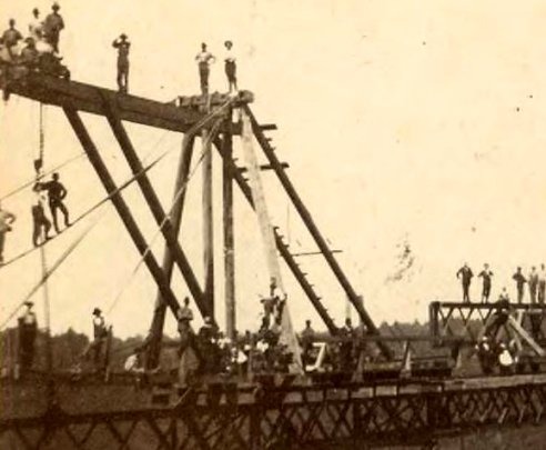 Kinzua Bridge Construction Workers -don./D. Rathfon