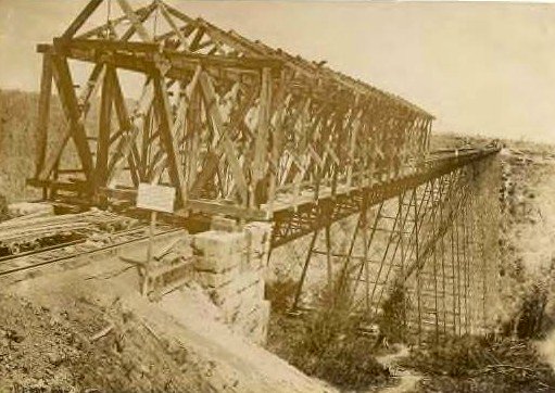 Kinzua Bridge Construction -don./D. Rathfon