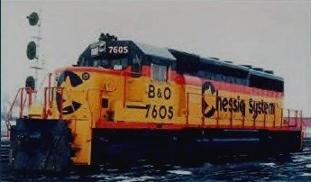 Chessie System Train, B & O RR -don./D. Rathfon