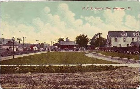 Port Allegany RR Station -don./D. Rathfon