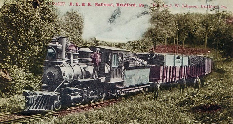 Bradford Bordell & Kinzua Railroad -don./D. Rathfon