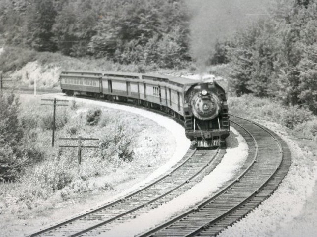 Train in the Droney Rd Area near Lewis Run -don./D. Rathfon