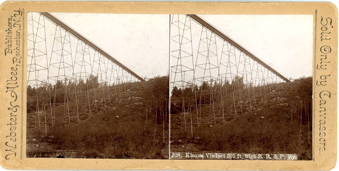 Kinzua Viaduct ~ 301 feet high