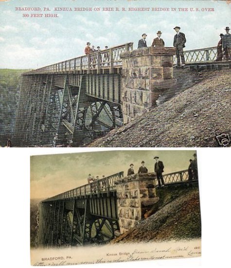 Kinzua Bridge on Erie Railroad