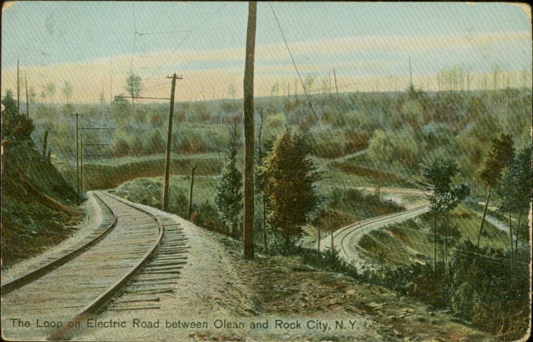 The Loop on Electric Road from Olean NY to Rock City Park