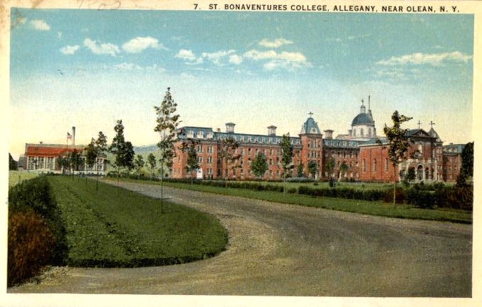 St. Bonaventures College, Allegany NY -don./D. Rathfon