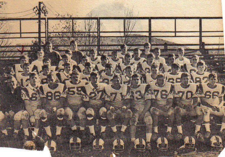 Bradford High School 1968-69 Football Team -don./D. Rathfon