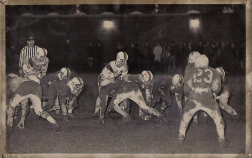 1969 Bradford High School Football vs Erie Academy -don./D. Rathfon