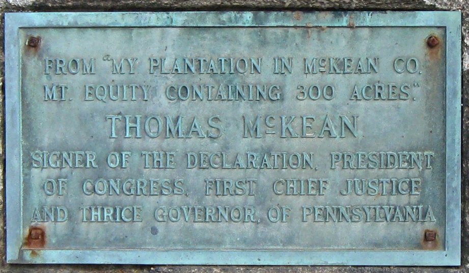 Mt. Equity Stone's Plaque for details