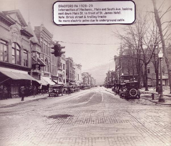 Mechanic/Main/South Ave east to Mt. Raub 1928, don./D. Rathfon