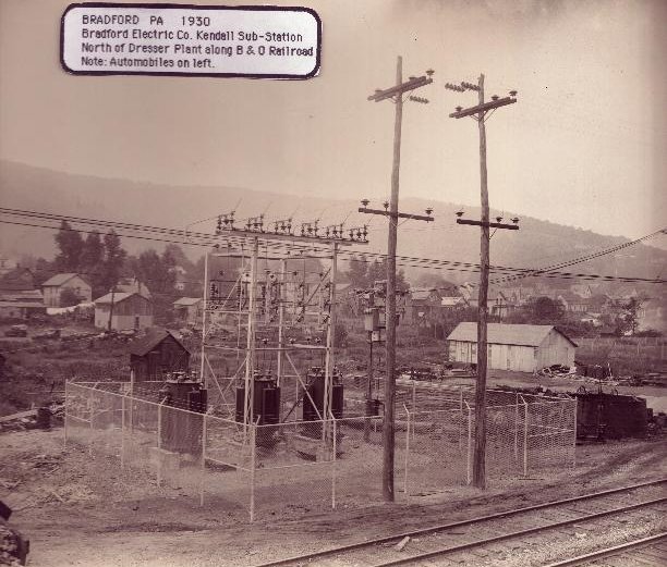 Bradford Electic Co Kendall Sub-Station 1930, don./D. Rathfon