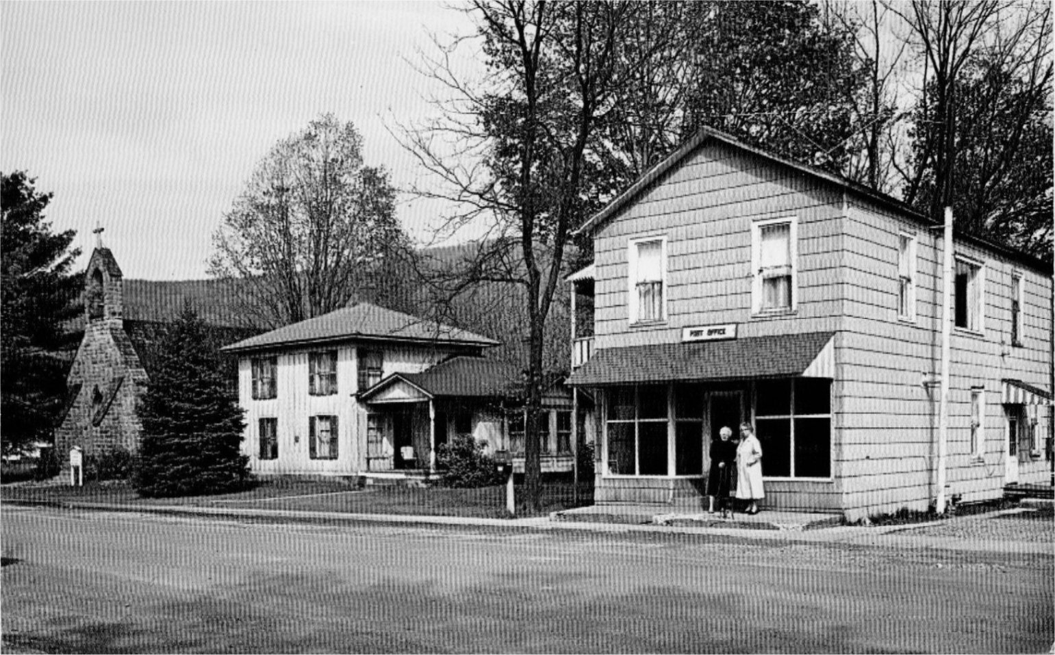 Kinzua, PA - Post Office & Church