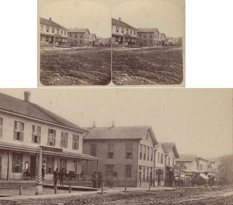 Main St, Bradford - 1879 - Bradford House