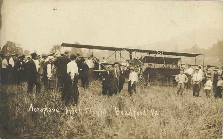 Airplane after Flight - 1909