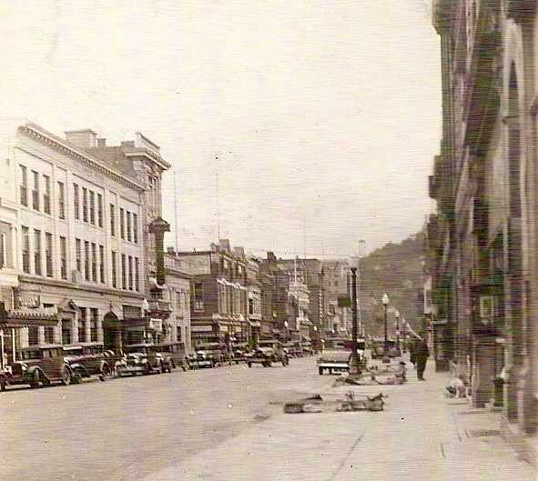 Bradford Main St - about 1935 - donated by Charles Humphrey