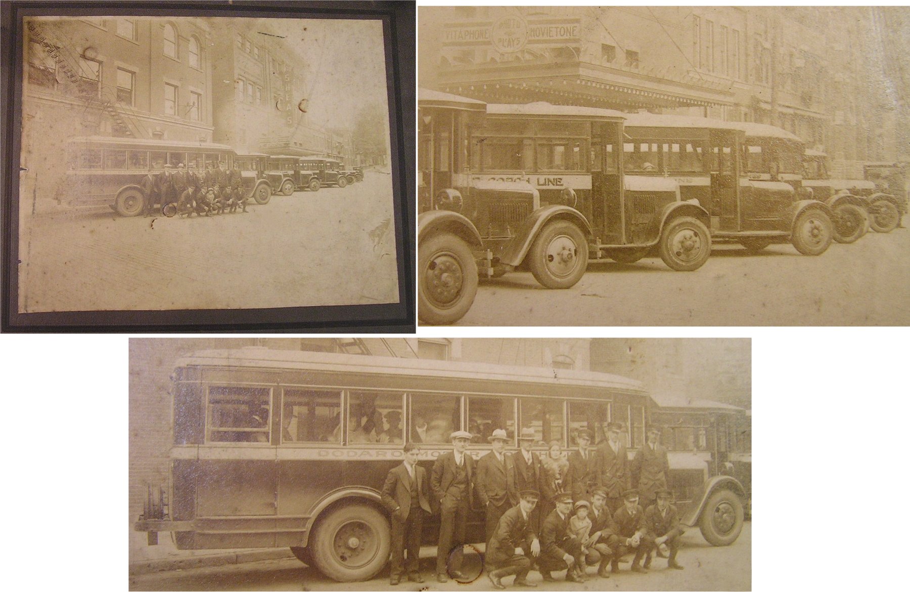 Dodaro Coach Lines in front of Shea's Theatre