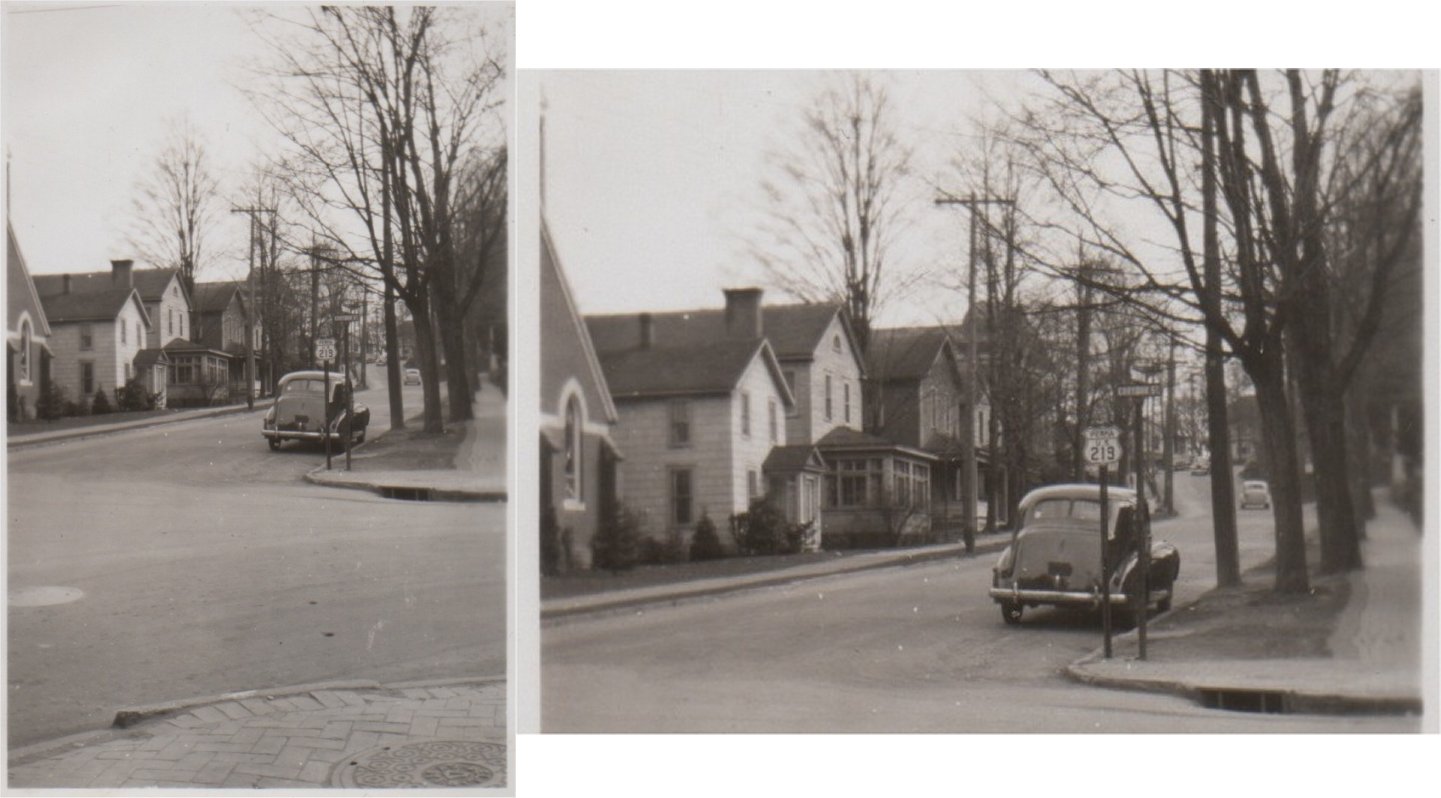 Intersection of Corydon St & Route 219 (South Ave)