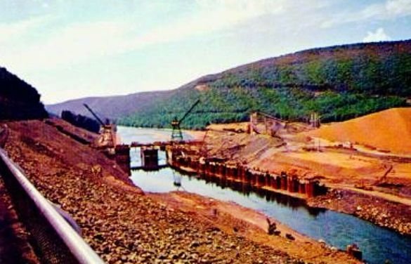 Kinzua Dam Construction -don./M. Fairbanks