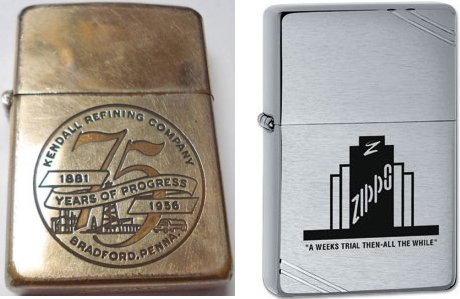 Kendall 75th Anniversary / Zippo reproduction