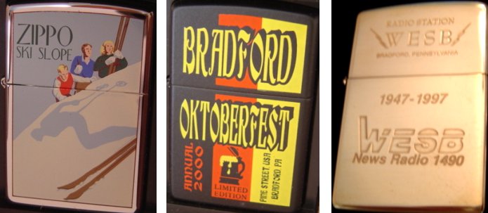 Zippo Ski Slope, Oktoberfest, WESB Radio -don/ widowmakers*lighters