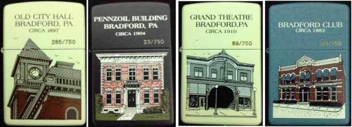 Old City Hall / Pennzoil / Grand Theatre / Bradford Club